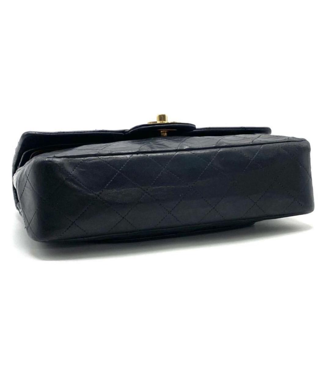 CHANEL Черная кожаная сумка через плечо, фото 4