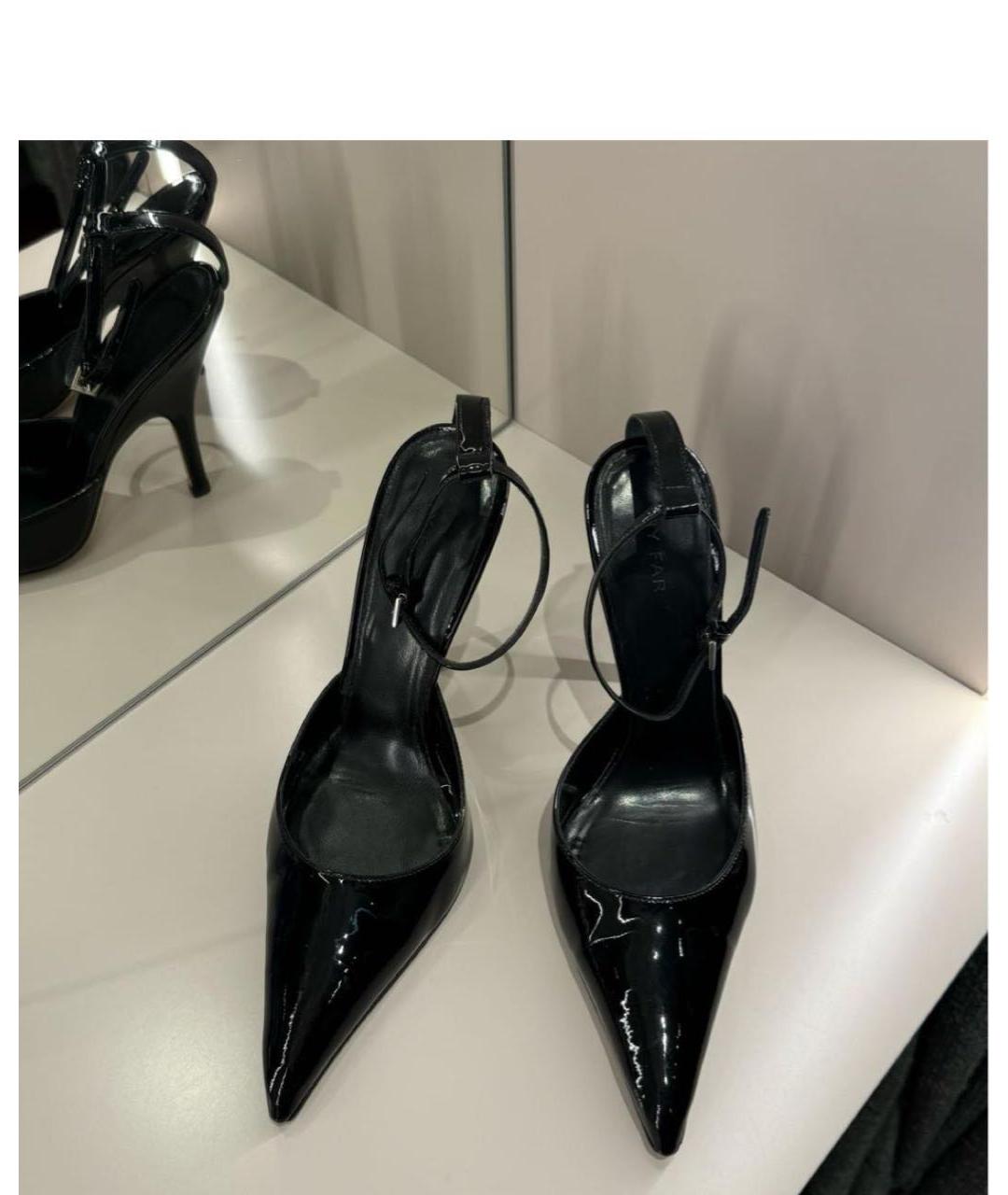 BY FAR Черные туфли из лакированной кожи, фото 3