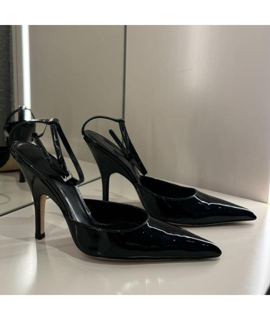 BY FAR Черные туфли из лакированной кожи, фото 2