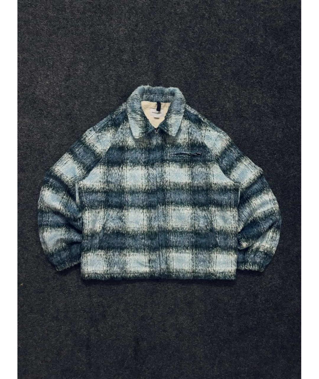 THISISNEVERTHAT Голубая полиамидовая куртка, фото 5