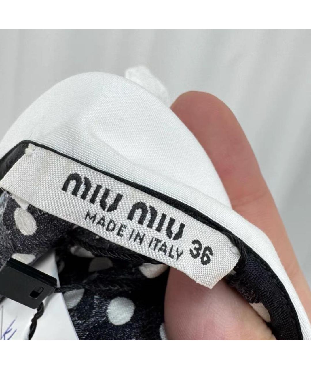 MIU MIU Хлопковое повседневное платье, фото 7