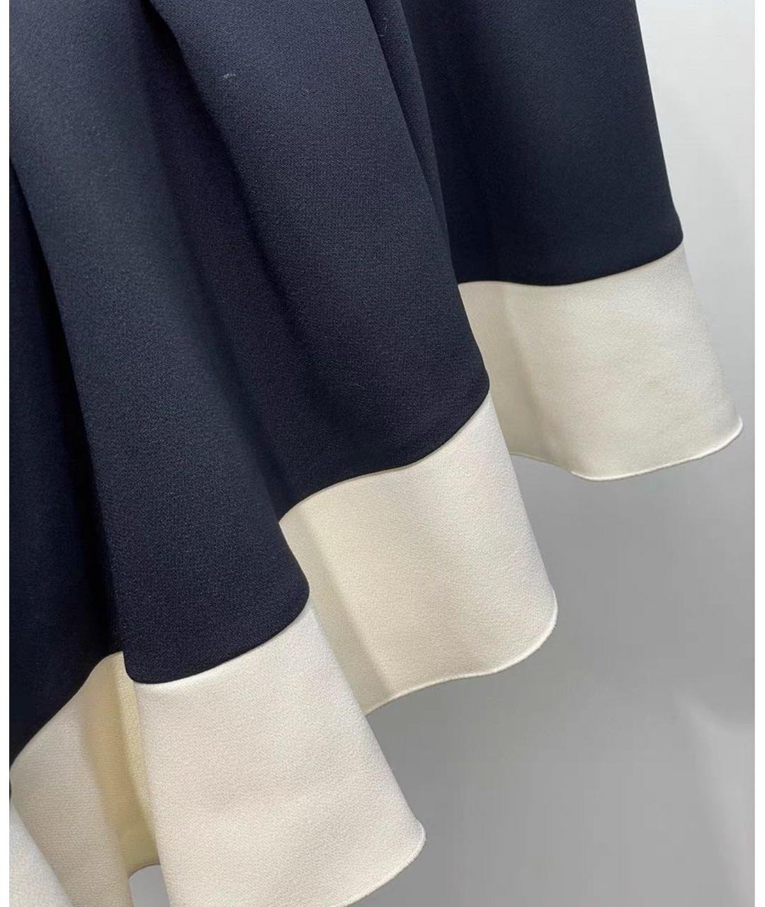 RED VALENTINO Темно-синее повседневное платье, фото 6