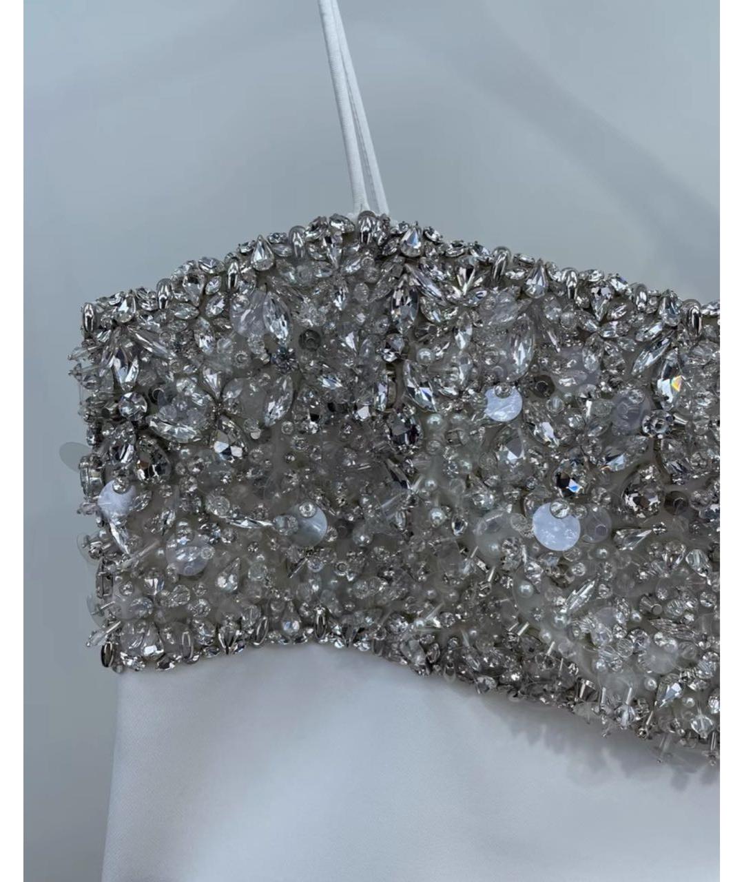 MIU MIU Белое вечернее платье, фото 4