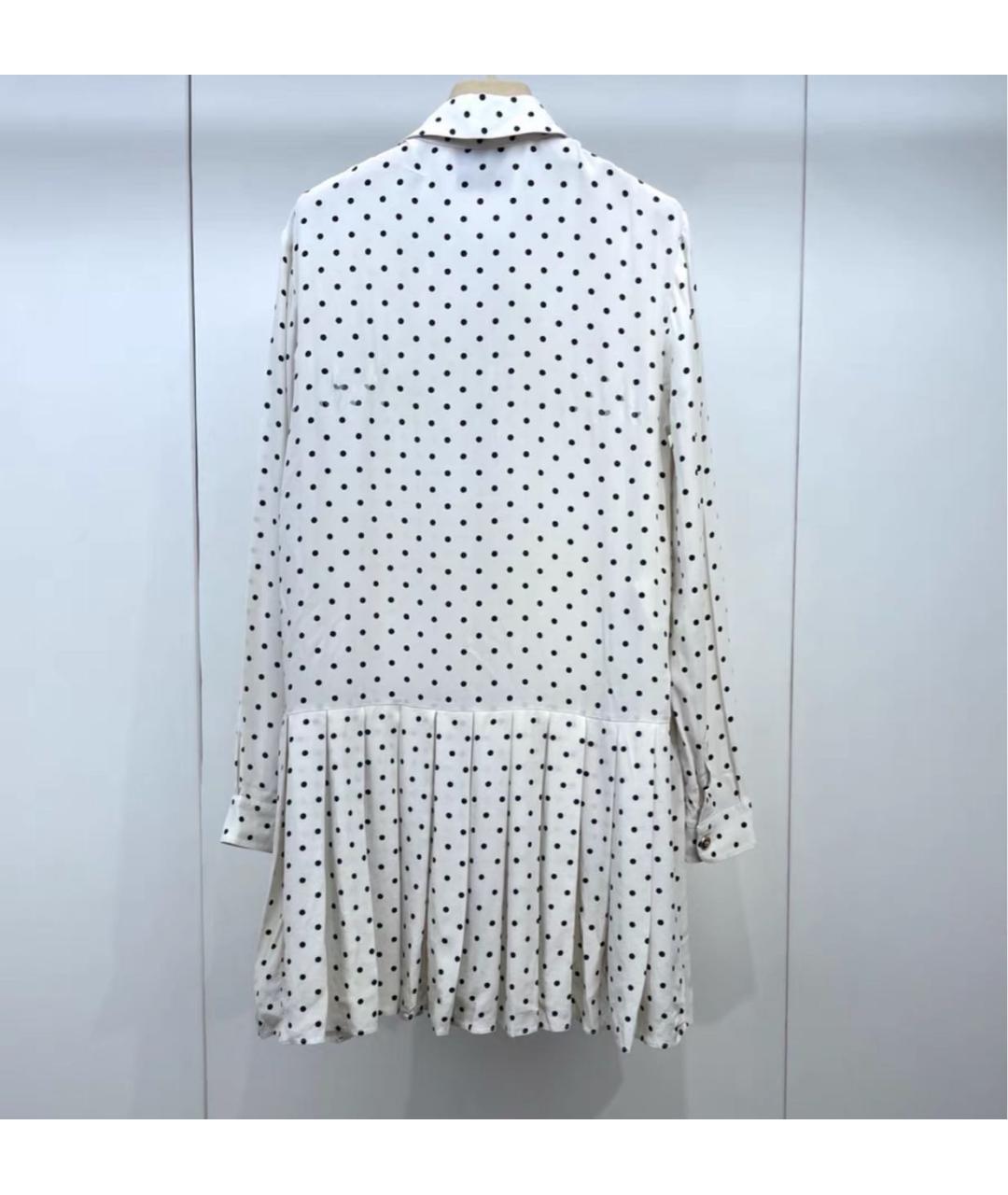 MIU MIU Белое повседневное платье, фото 3