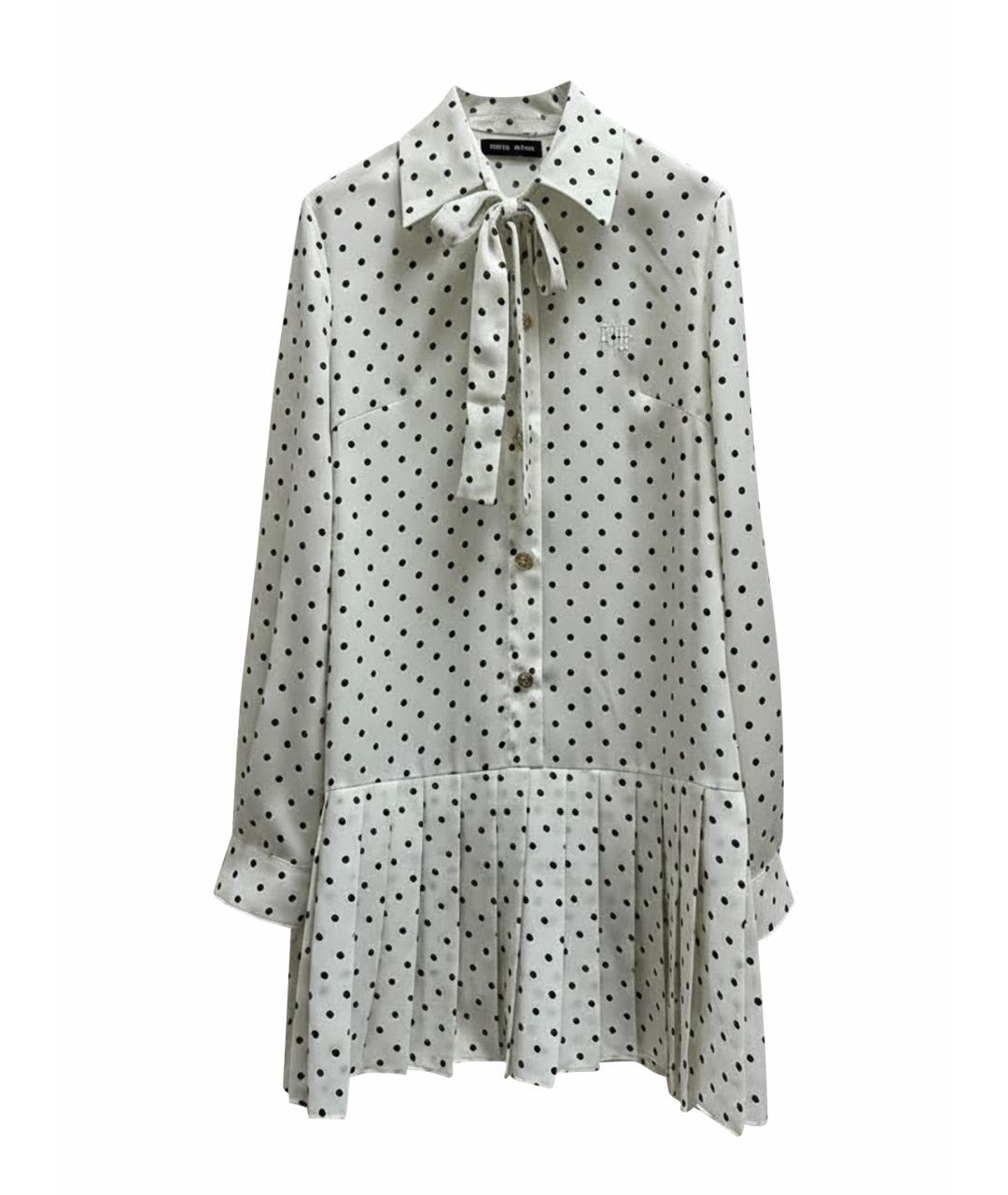 MIU MIU Белое повседневное платье, фото 1