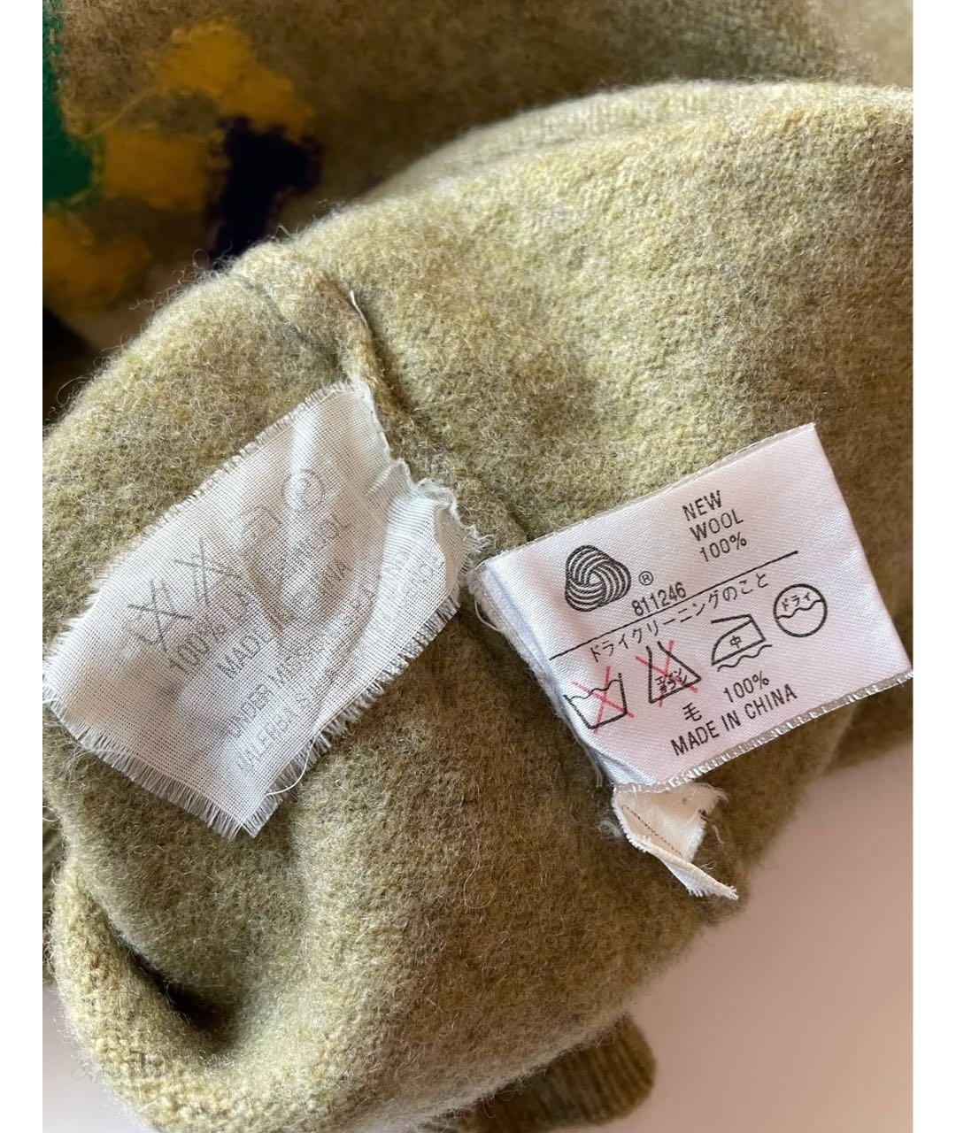 MISSONI Горчичный шерстяной джемпер / свитер, фото 5