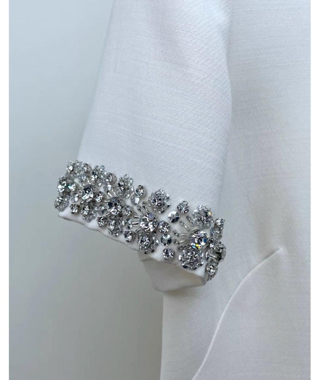 VALENTINO Белое вечернее платье, фото 4