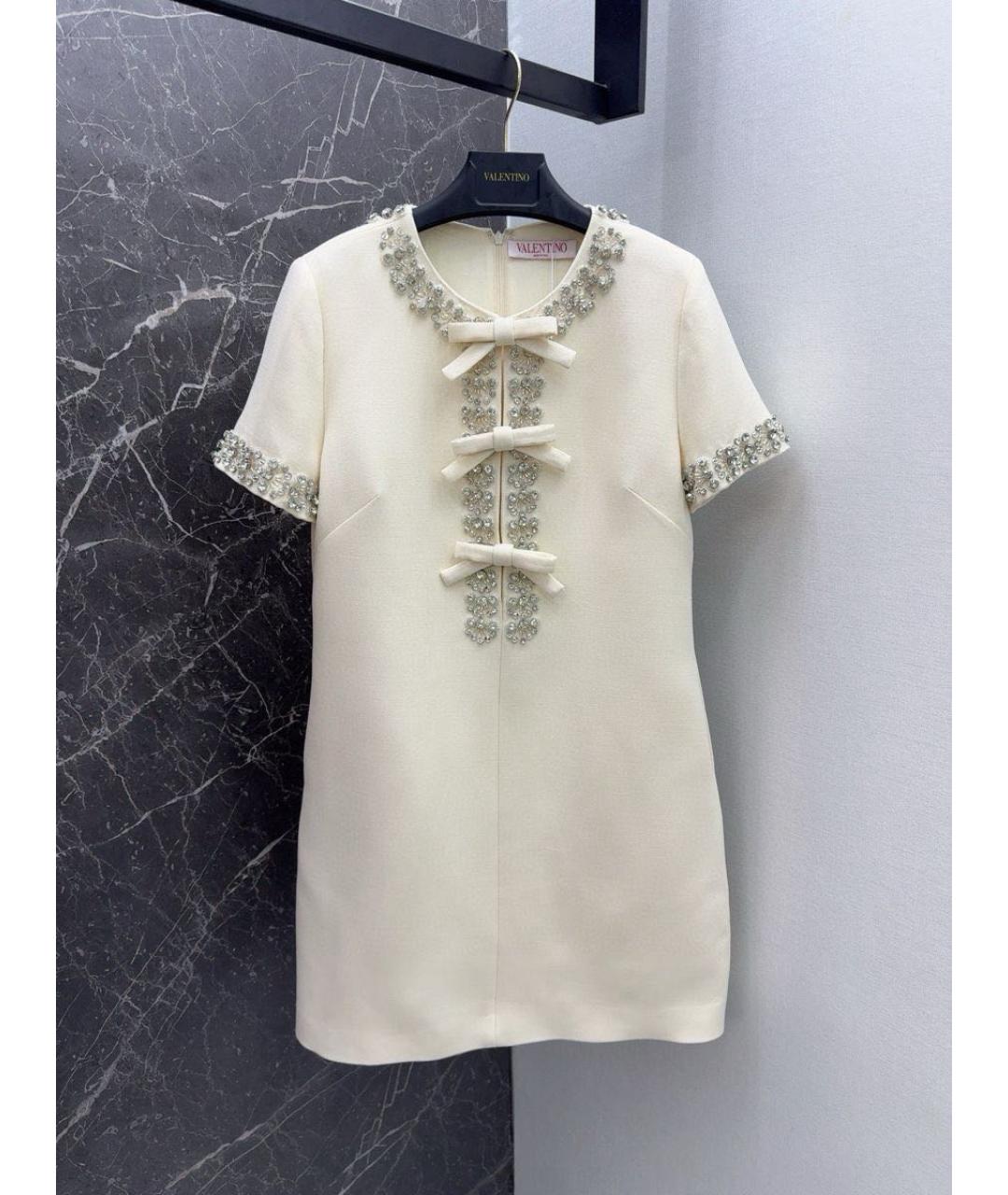 VALENTINO Белое вечернее платье, фото 6