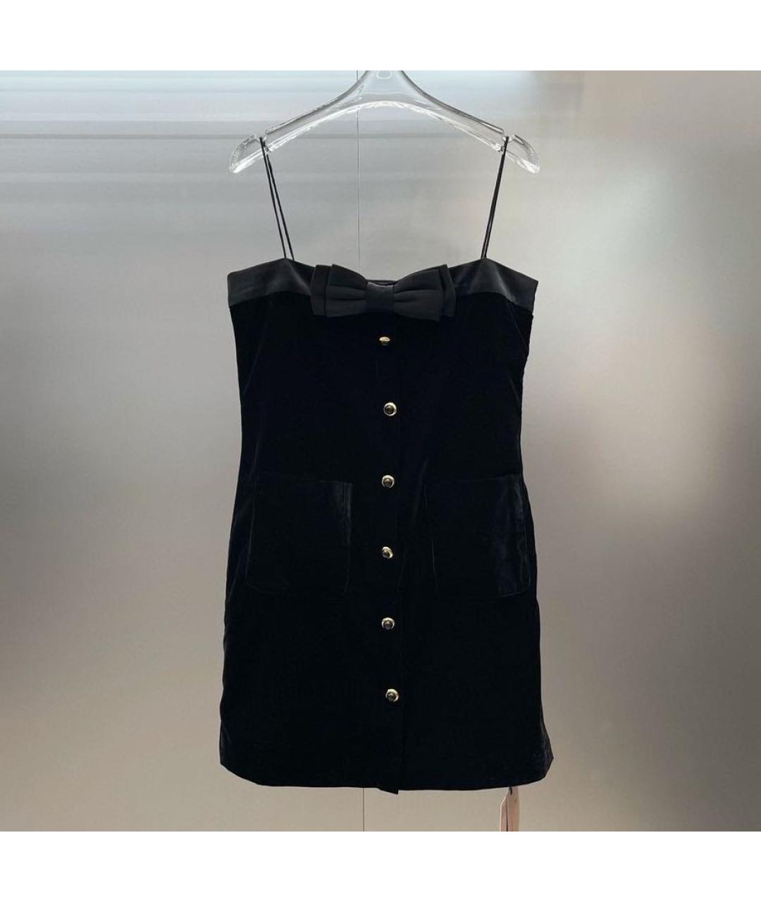 MIU MIU Черное бархатное вечернее платье, фото 3