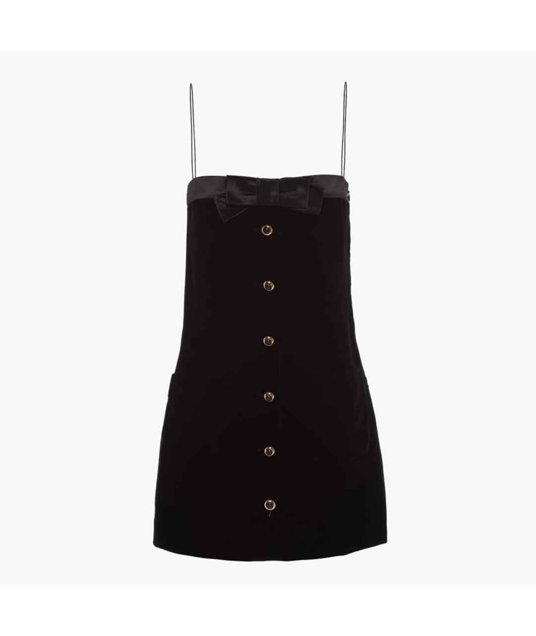 MIU MIU Черное бархатное вечернее платье, фото 9