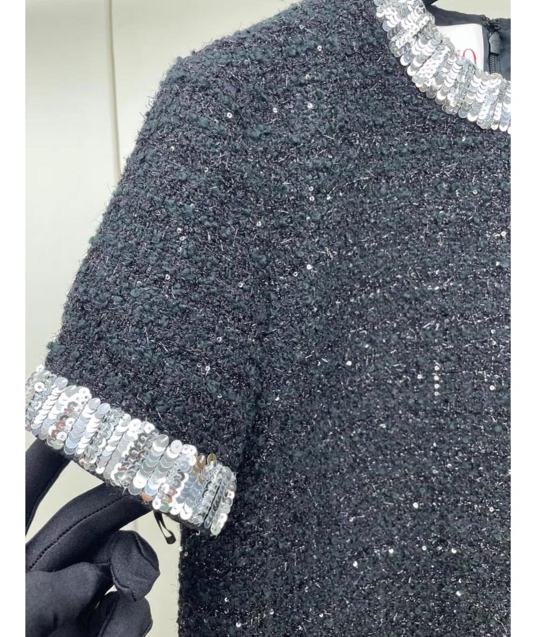 VALENTINO Черное вечернее платье, фото 7