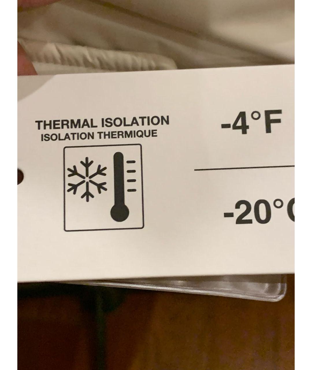 ARMY YVES SALOMON Белый пуховик, фото 7