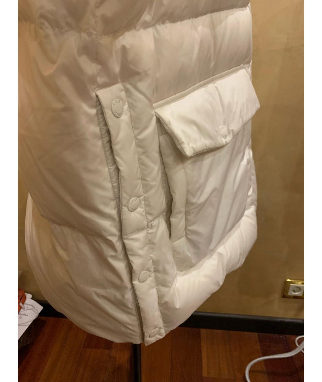ARMY YVES SALOMON Белый пуховик, фото 5