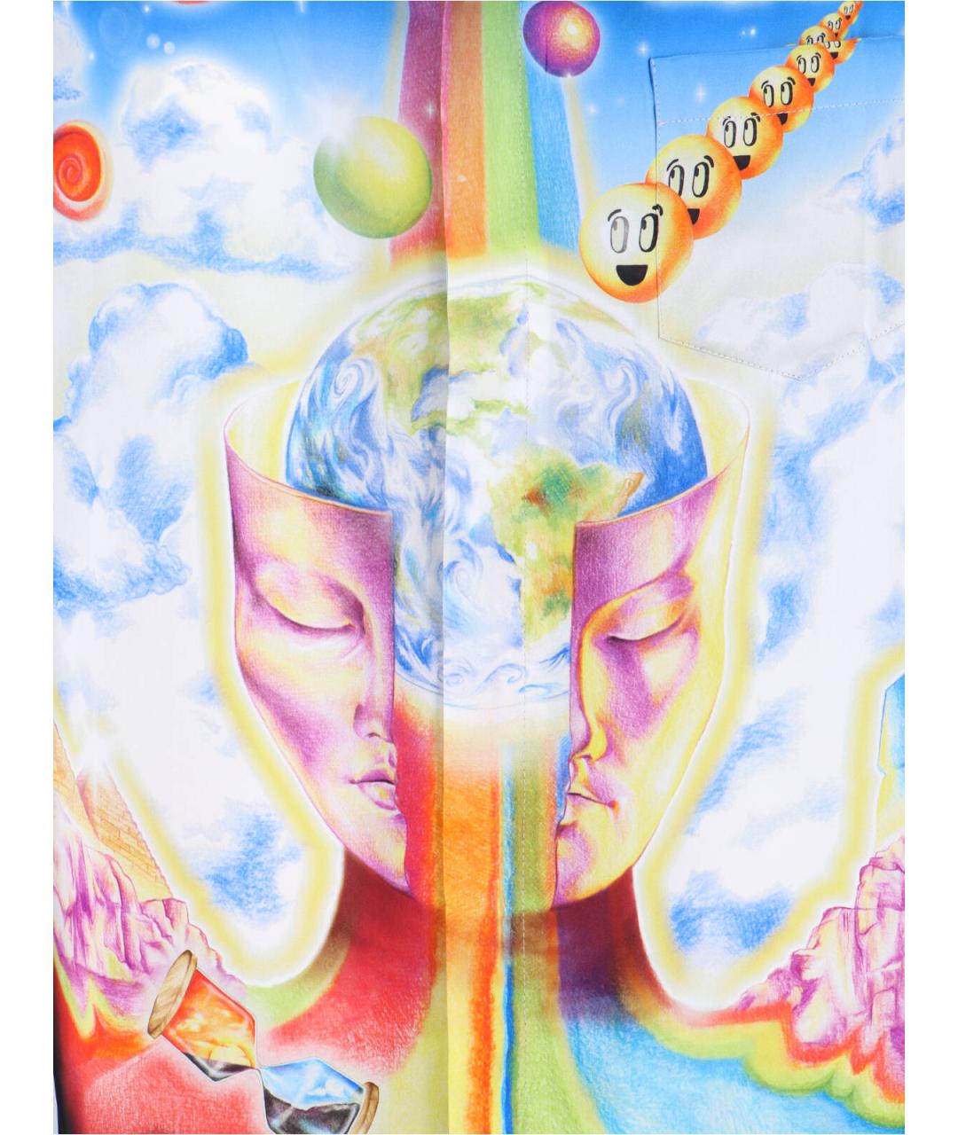 CASABLANCA Мульти шелковая кэжуал рубашка, фото 3