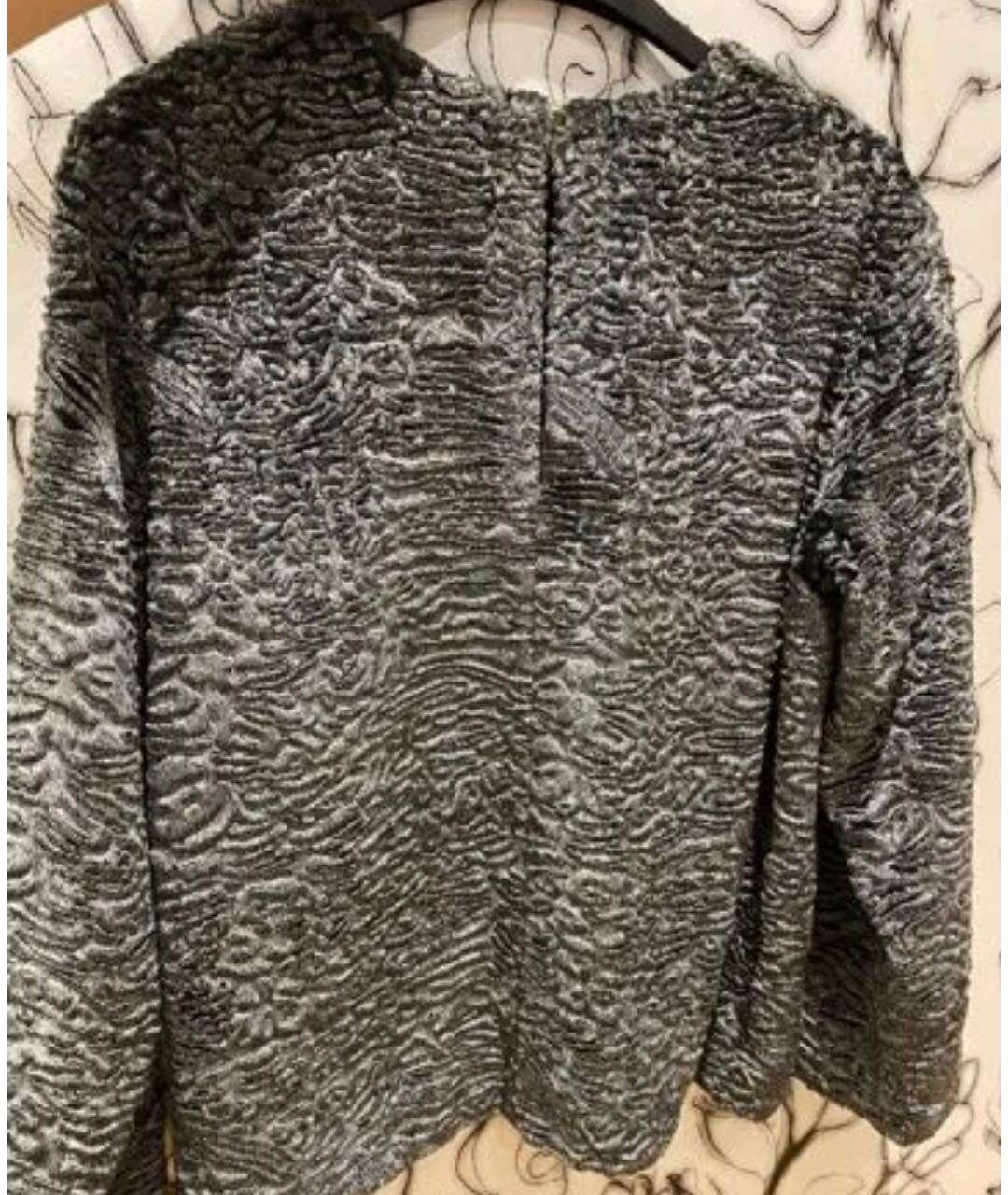 A LA RUSSE Серый вискозный джемпер / свитер, фото 2