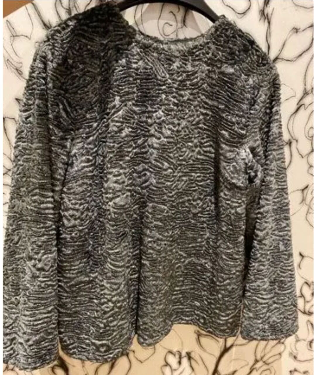 A LA RUSSE Серый вискозный джемпер / свитер, фото 5