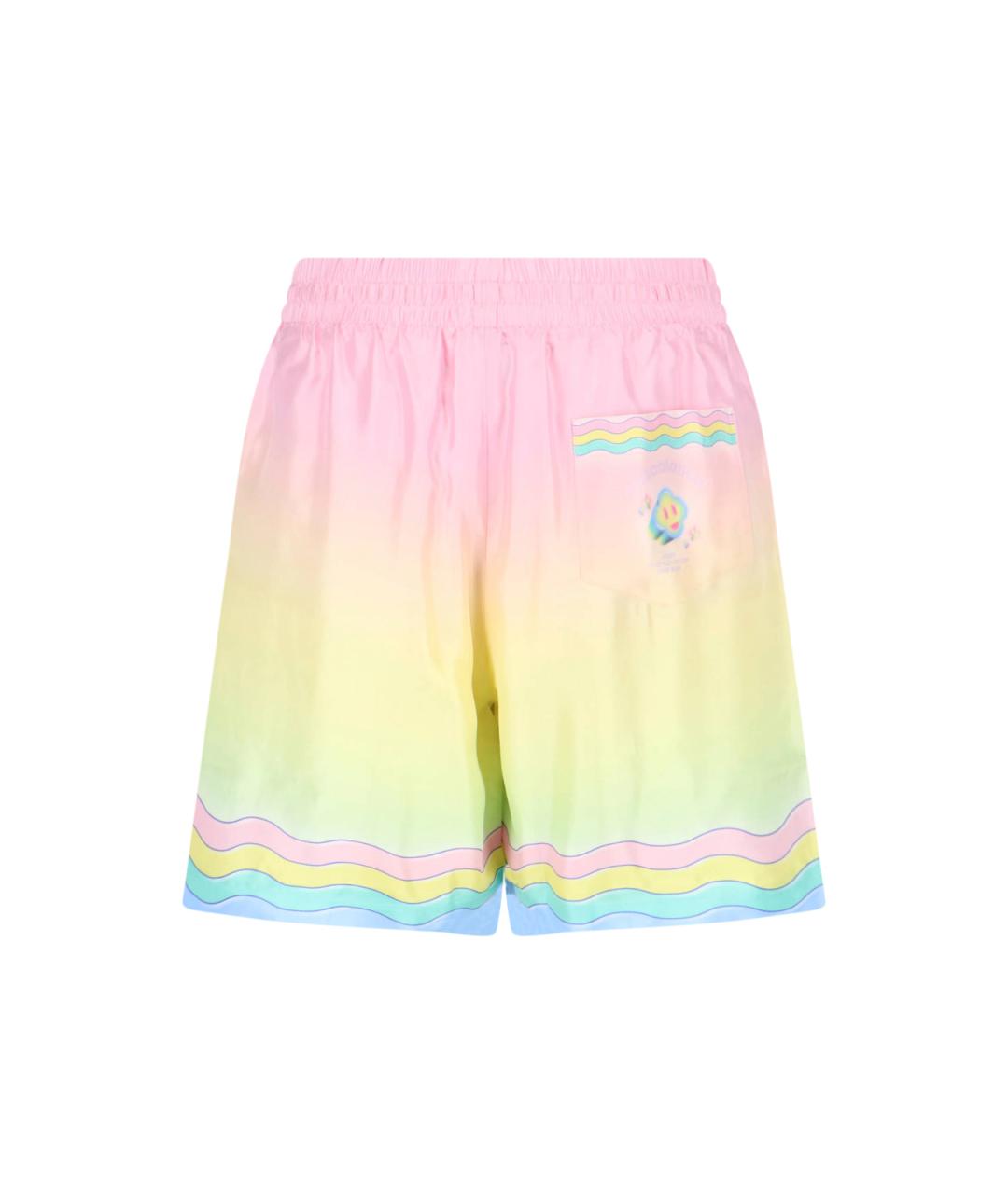 CASABLANCA Мульти шелковые шорты, фото 2