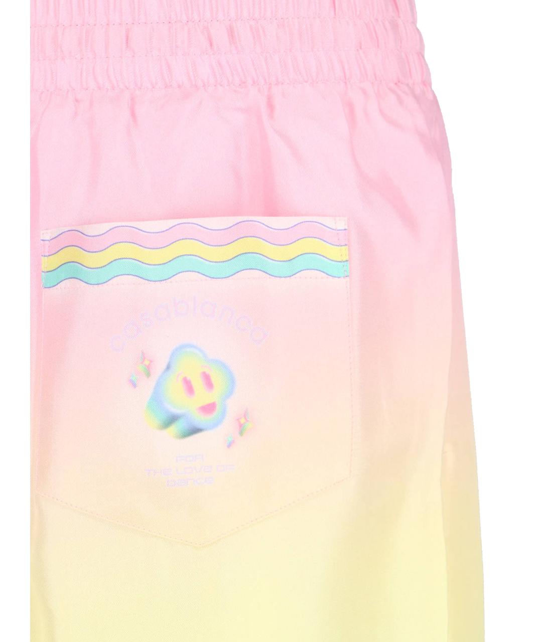 CASABLANCA Мульти шелковые шорты, фото 4