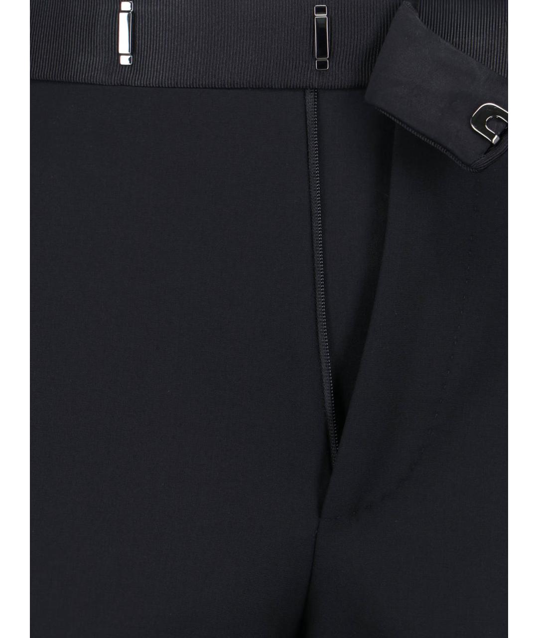 TOM FORD Черные шерстяные классические брюки, фото 5