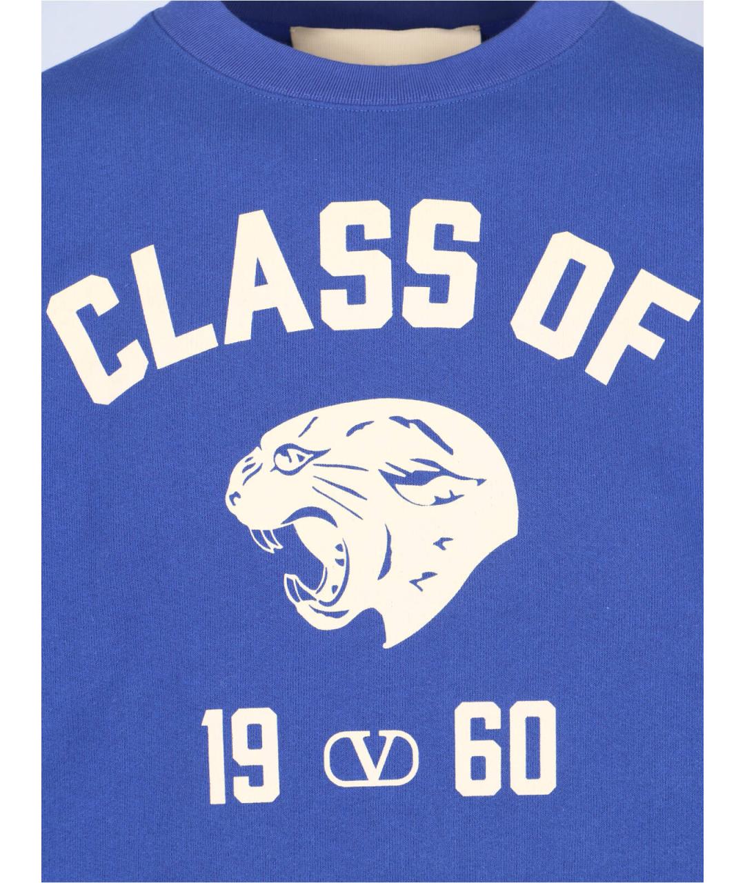 VALENTINO Синий джемпер / свитер, фото 3