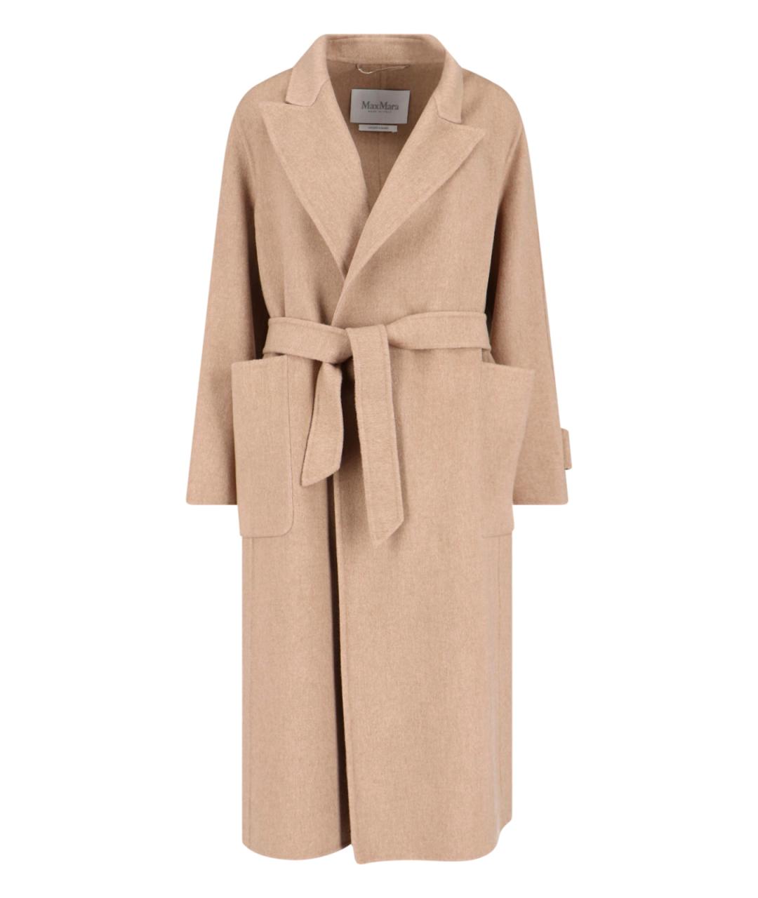 MAX MARA Коричневое пальто, фото 1