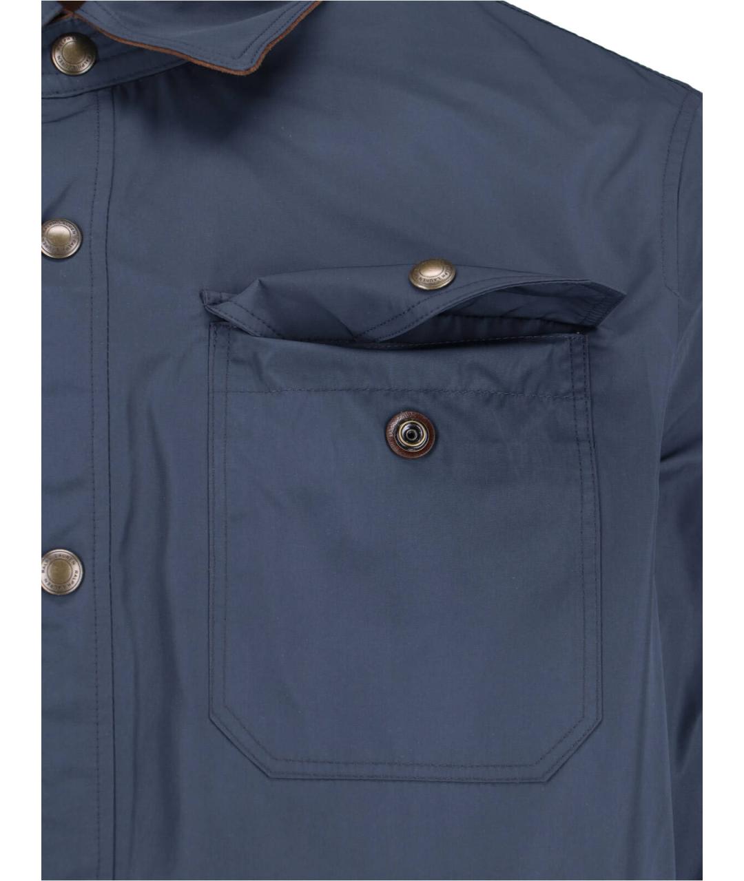 POLO RALPH LAUREN Коричневая кожаная куртка, фото 4