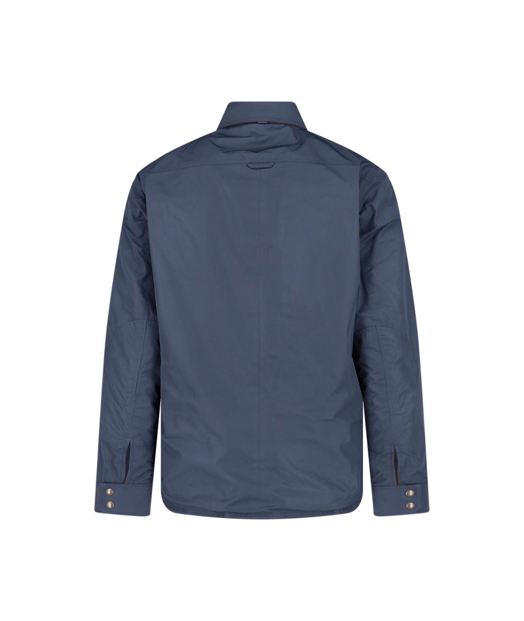 POLO RALPH LAUREN Коричневая кожаная куртка, фото 7