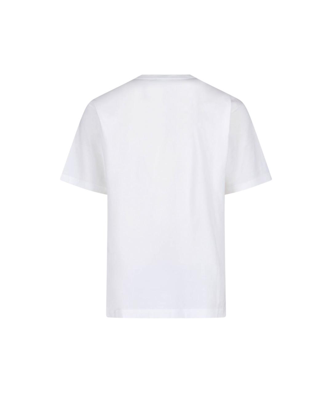 DOLCE&GABBANA Белая хлопковая футболка, фото 2