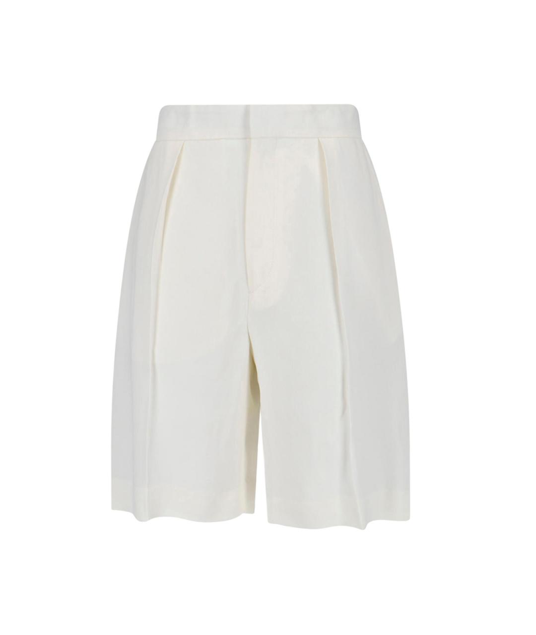 VICTORIA BECKHAM Белые шорты, фото 1