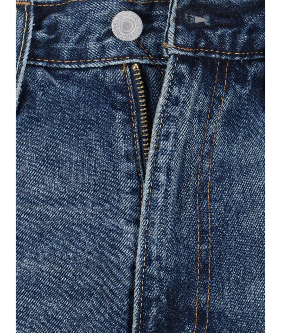LEVI'S Синие прямые джинсы, фото 5