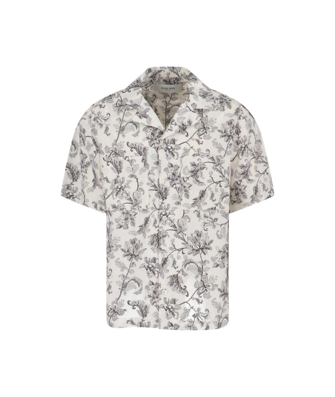 GOLDEN GOOSE DELUXE BRAND Мульти хлопковая кэжуал рубашка, фото 1