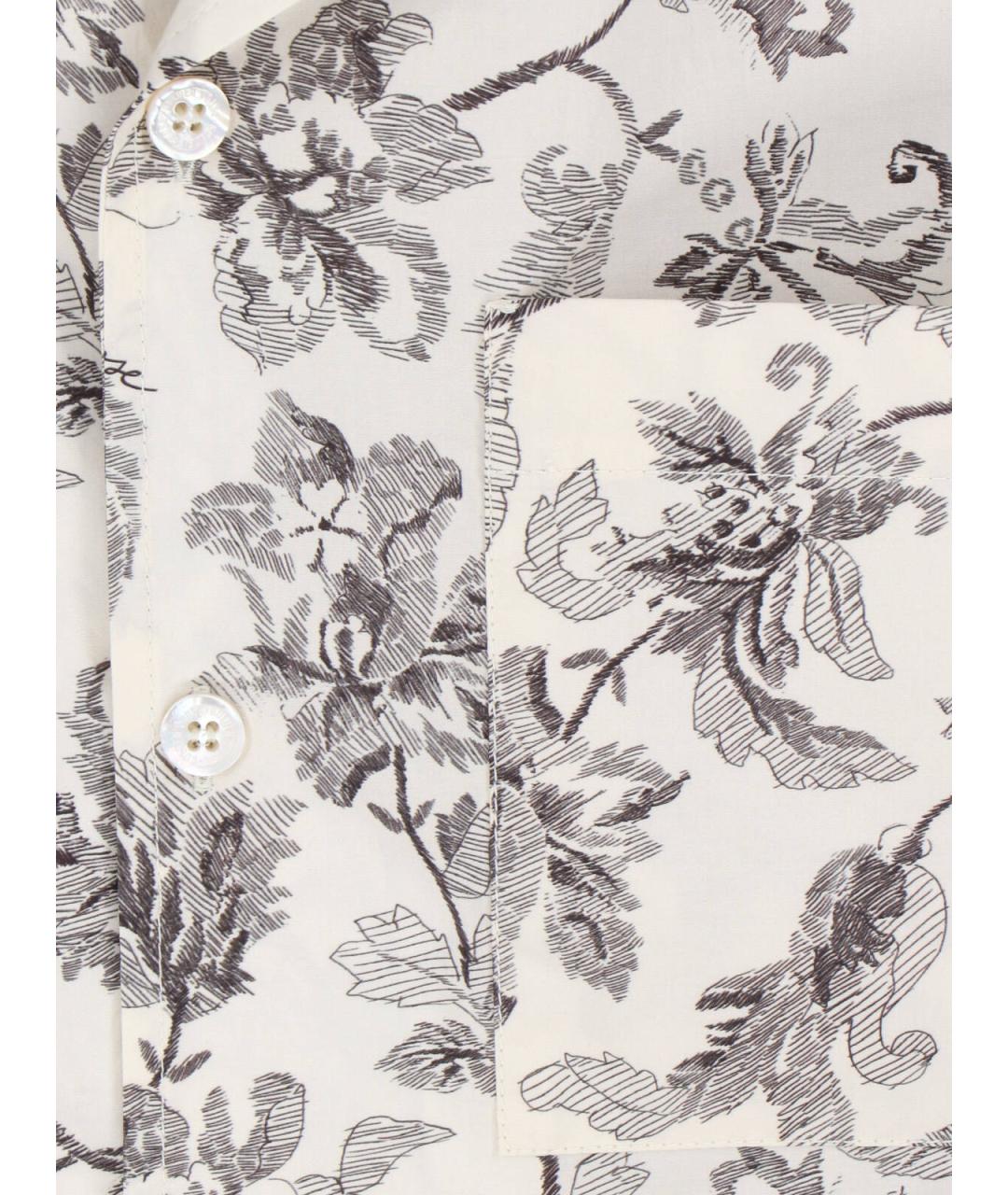 GOLDEN GOOSE DELUXE BRAND Мульти хлопковая кэжуал рубашка, фото 4