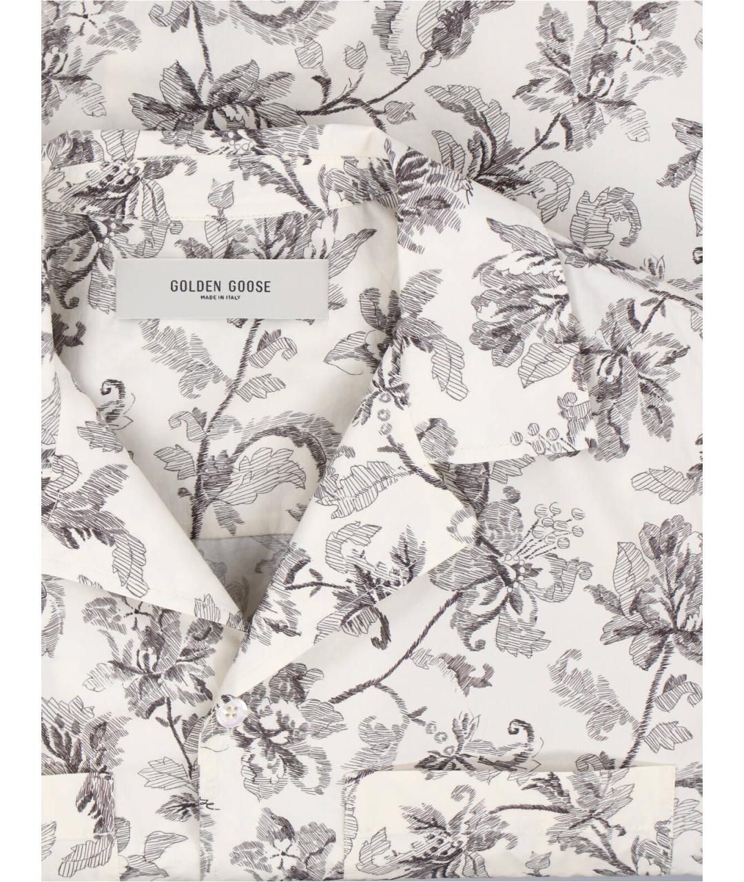 GOLDEN GOOSE DELUXE BRAND Мульти хлопковая кэжуал рубашка, фото 3