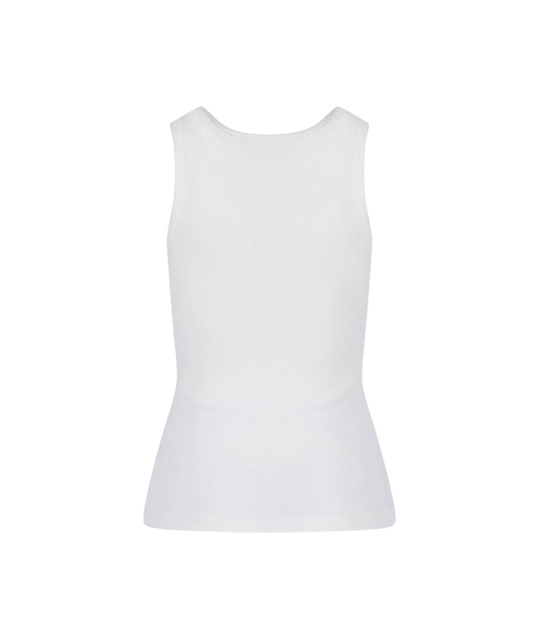 DIESEL Белая хлопковая майка, фото 2