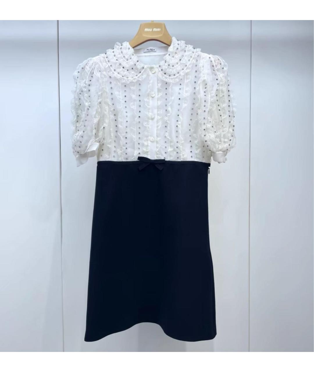 MIU MIU Белое вечернее платье, фото 3