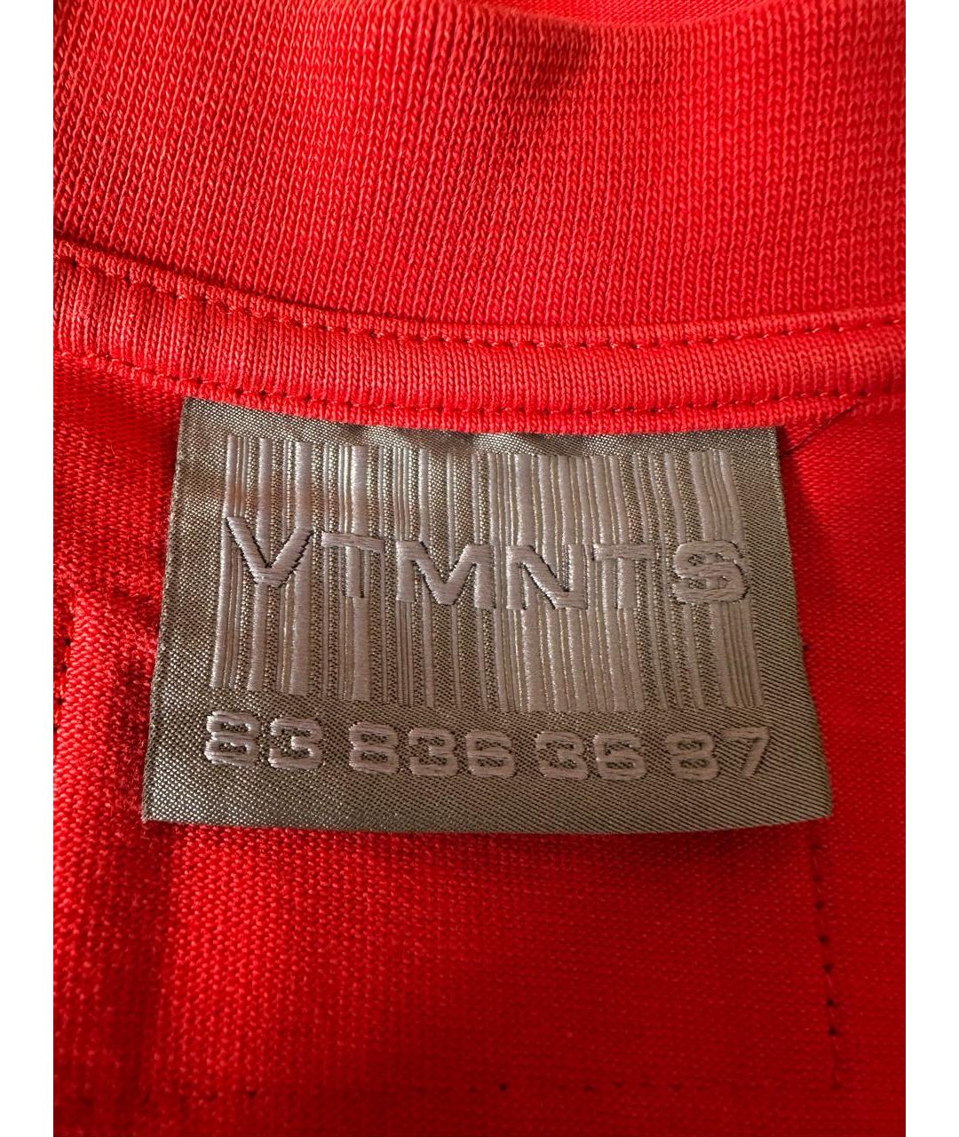 VETEMENTS Красная хлопковая футболка, фото 4