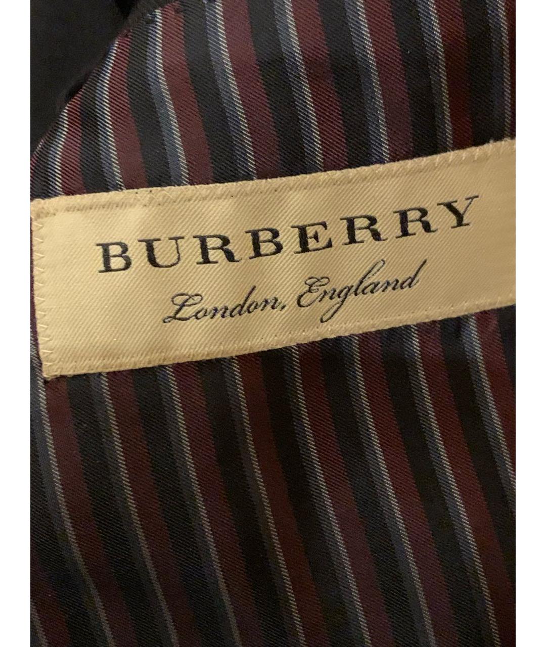 BURBERRY Черный жакет/пиджак, фото 3