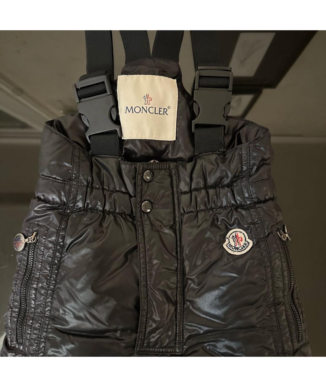 MONCLER Черный комбинезон, фото 3