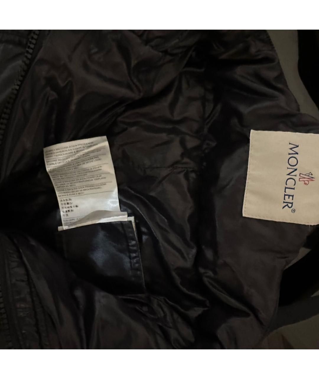 MONCLER Черный комбинезон, фото 4