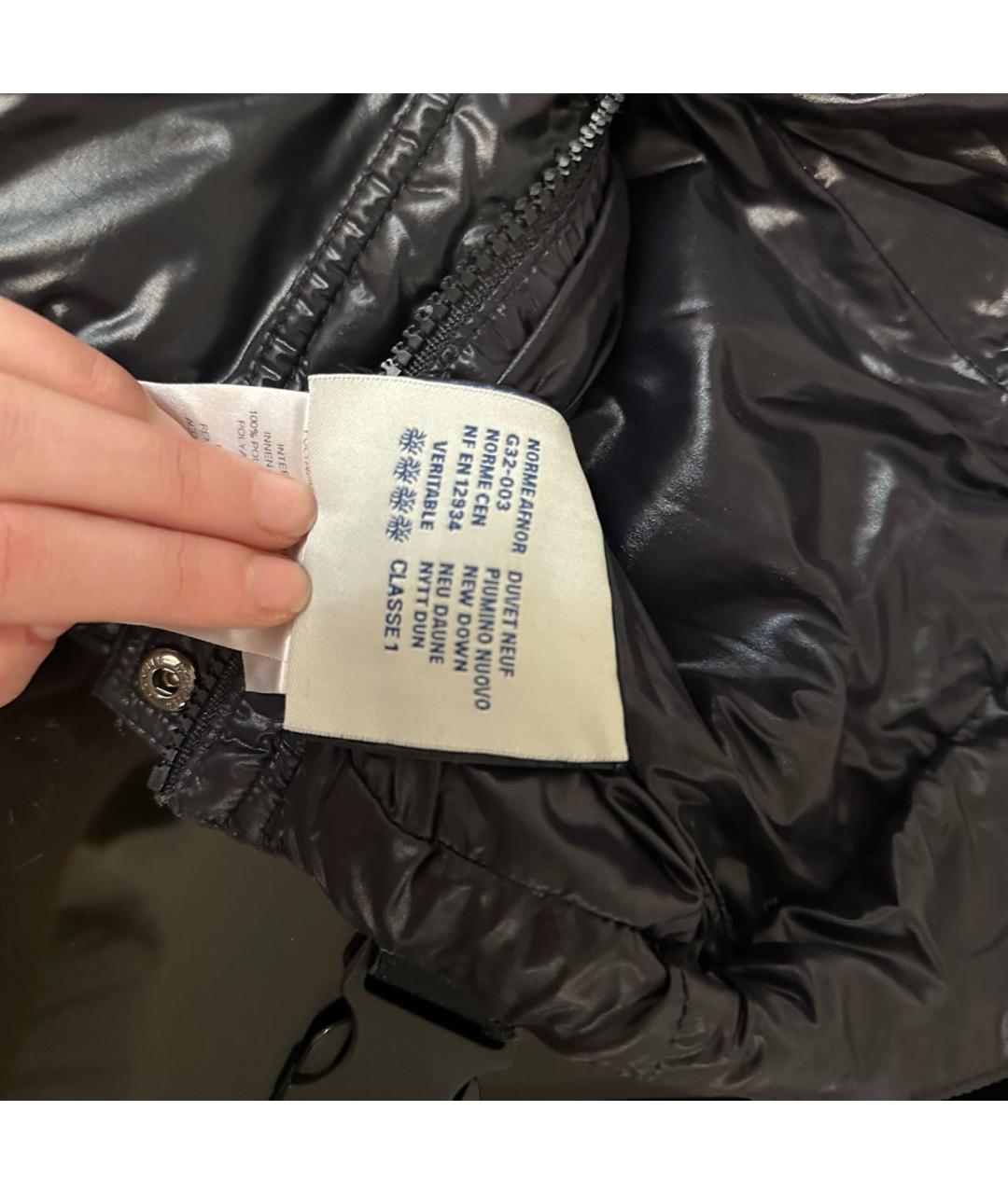 MONCLER Черный комбинезон, фото 5