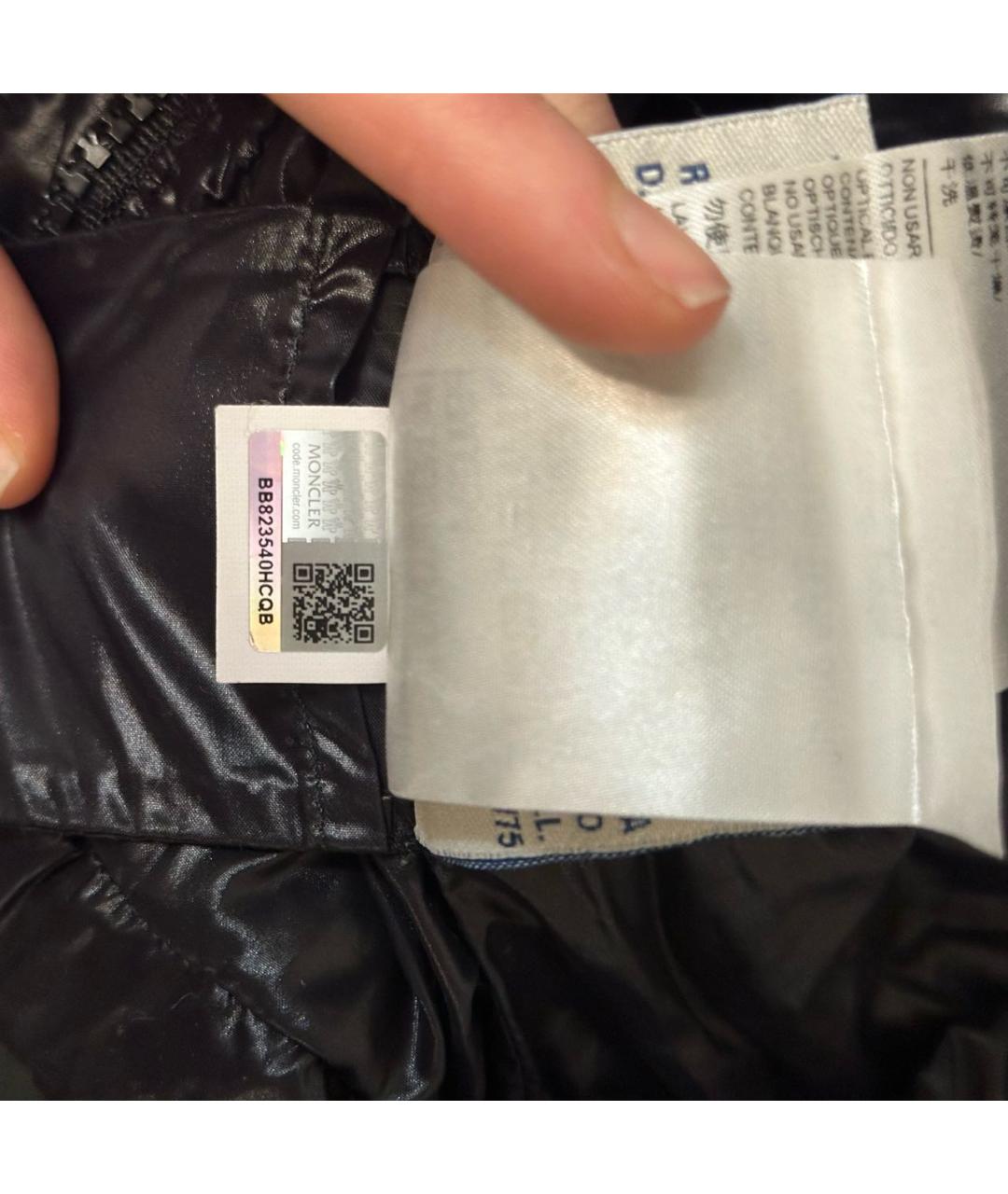 MONCLER Черный комбинезон, фото 6