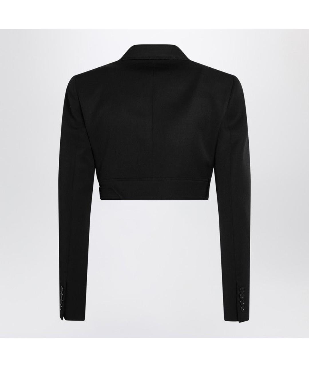 CHLOE Черный шерстяной жакет/пиджак, фото 2