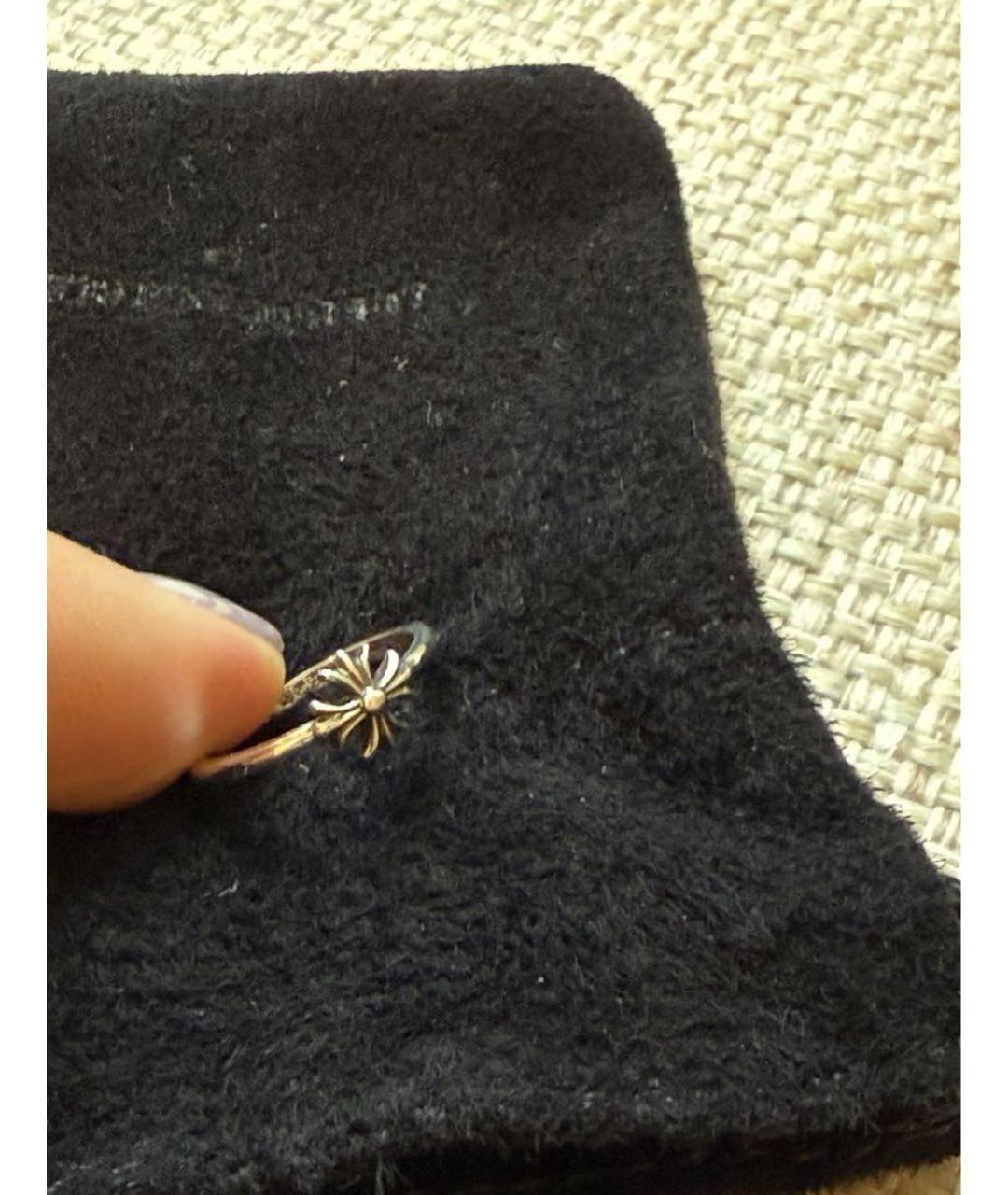 CHROME HEARTS Серебряное серебряное кольцо, фото 4