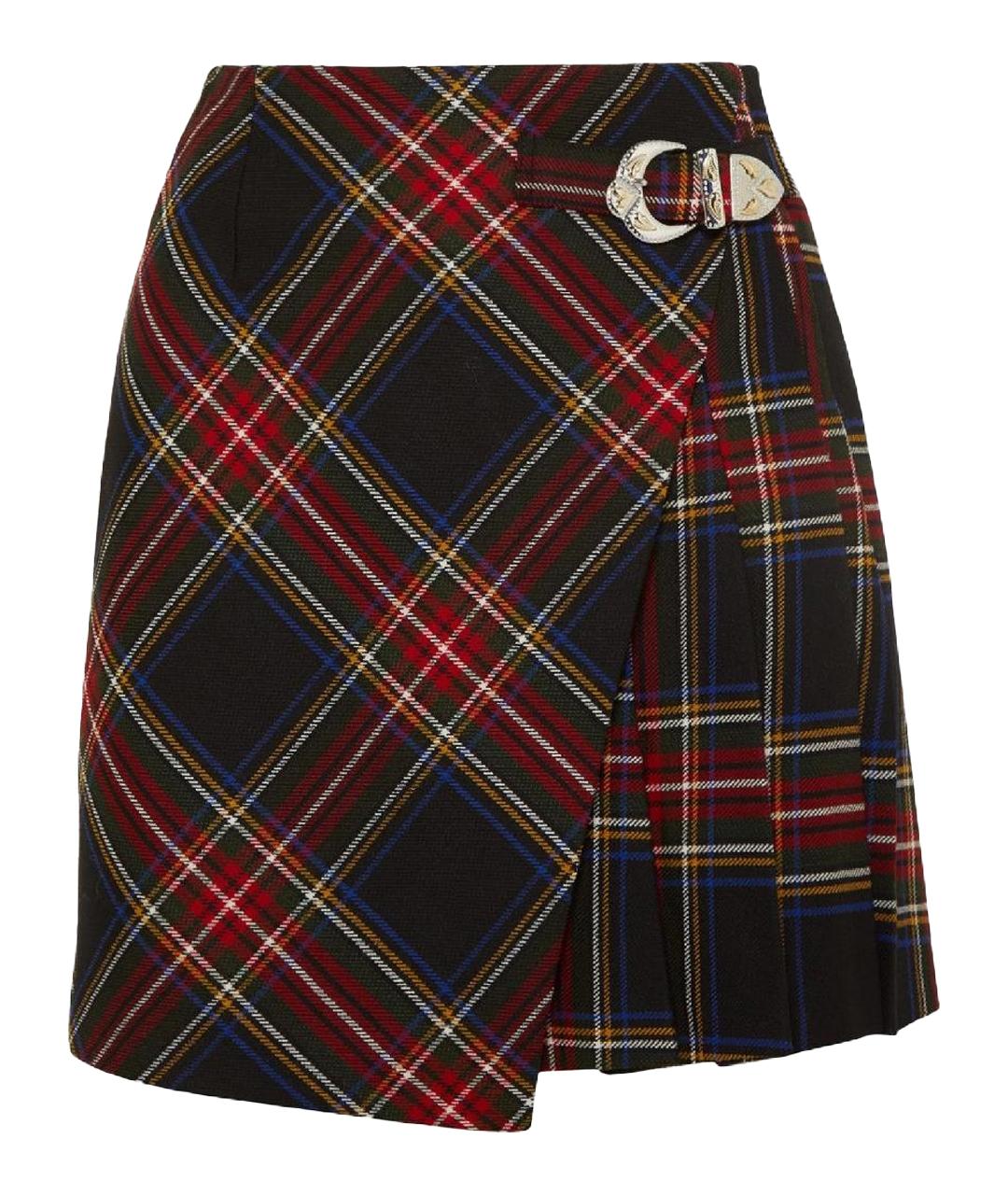 MAJE Мульти юбка мини, фото 1