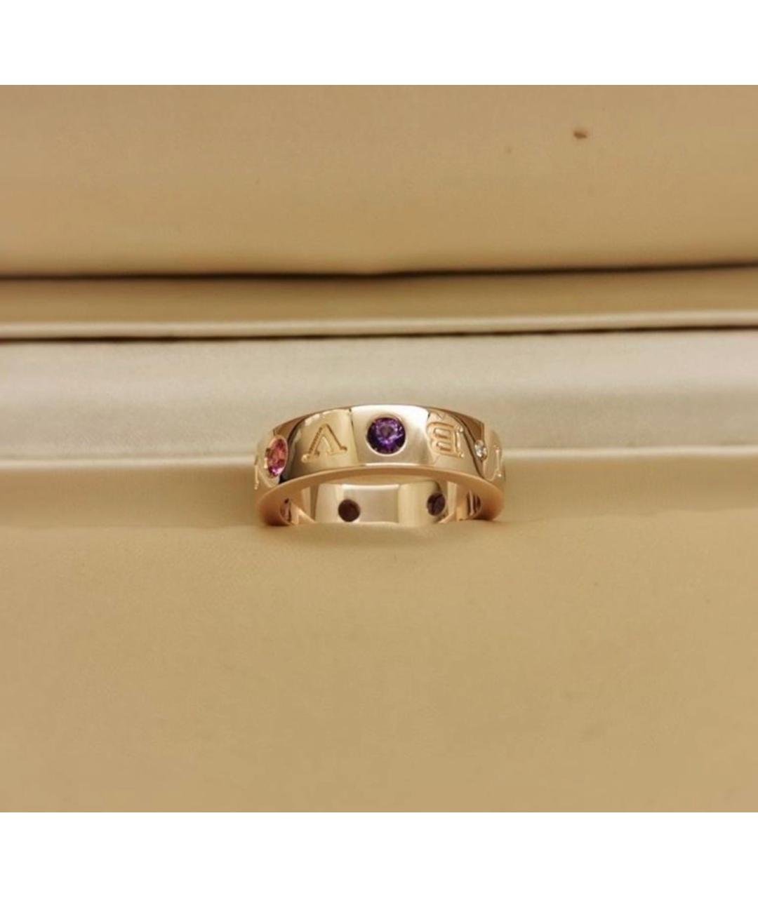 BVLGARI Золотое кольцо из розового золота, фото 4