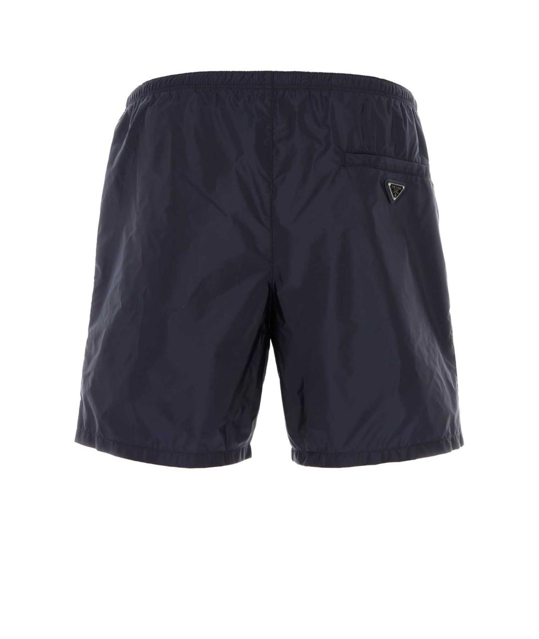 PRADA Синие полиэстеровые плавки, фото 2