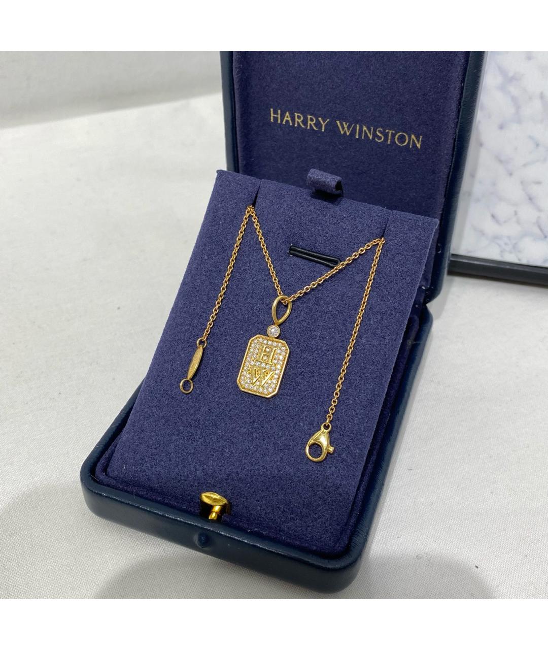 Harry Winston Золотая подвеска из желтого золота, фото 5