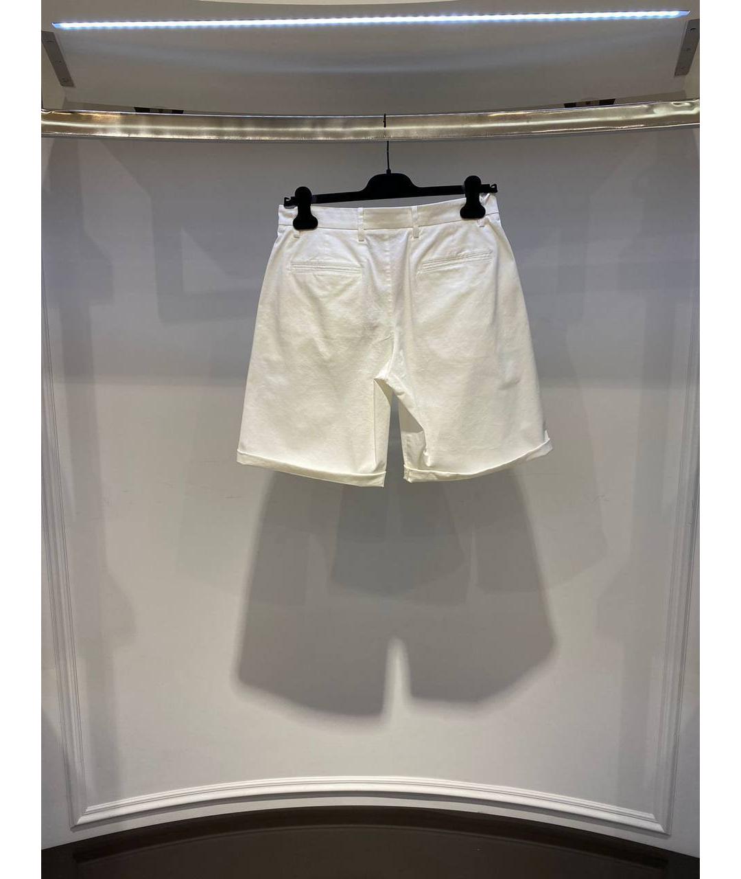 NO. 21 Белые хлопковые шорты, фото 3