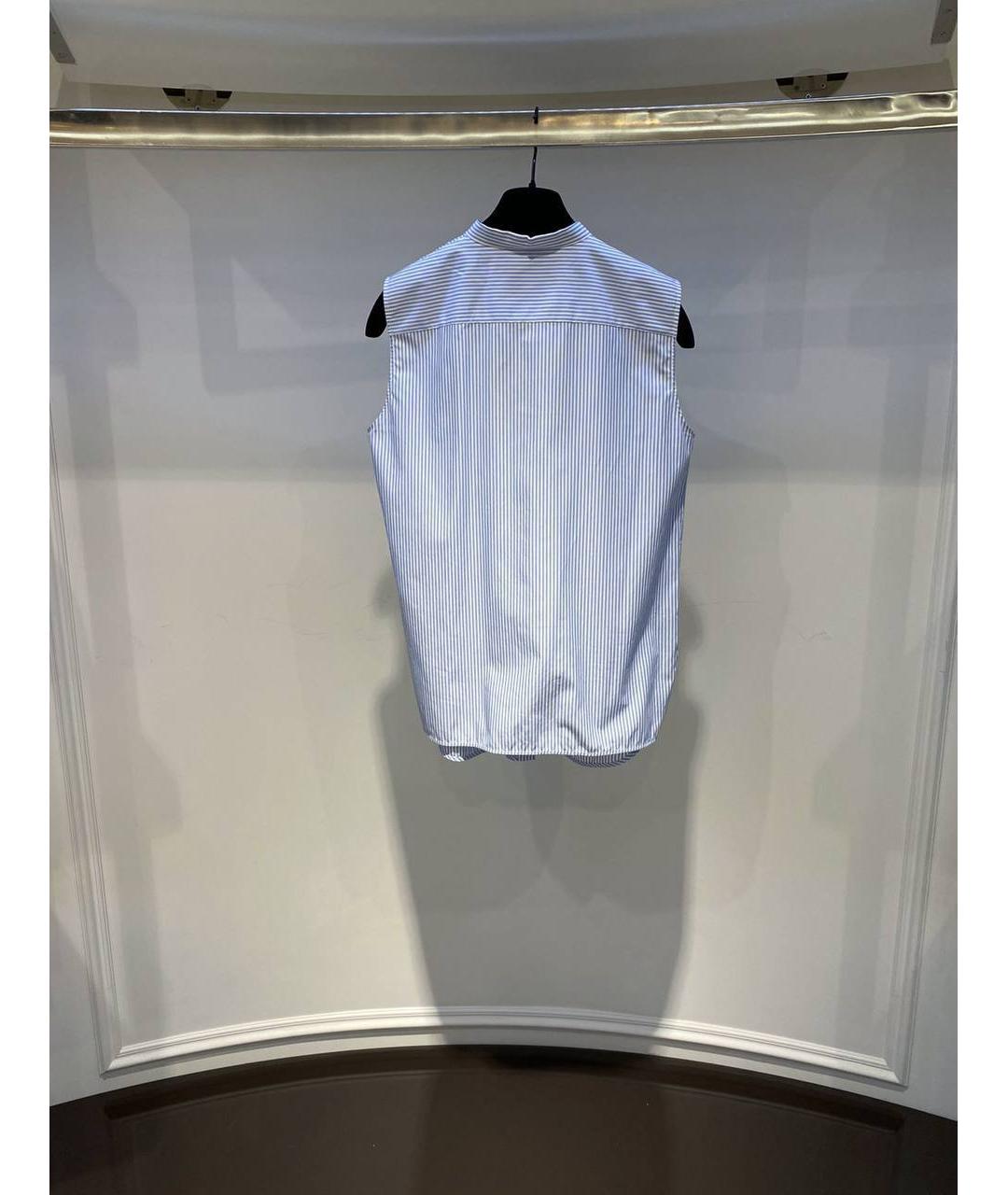 NO. 21 Голубая хлопковая рубашка, фото 3