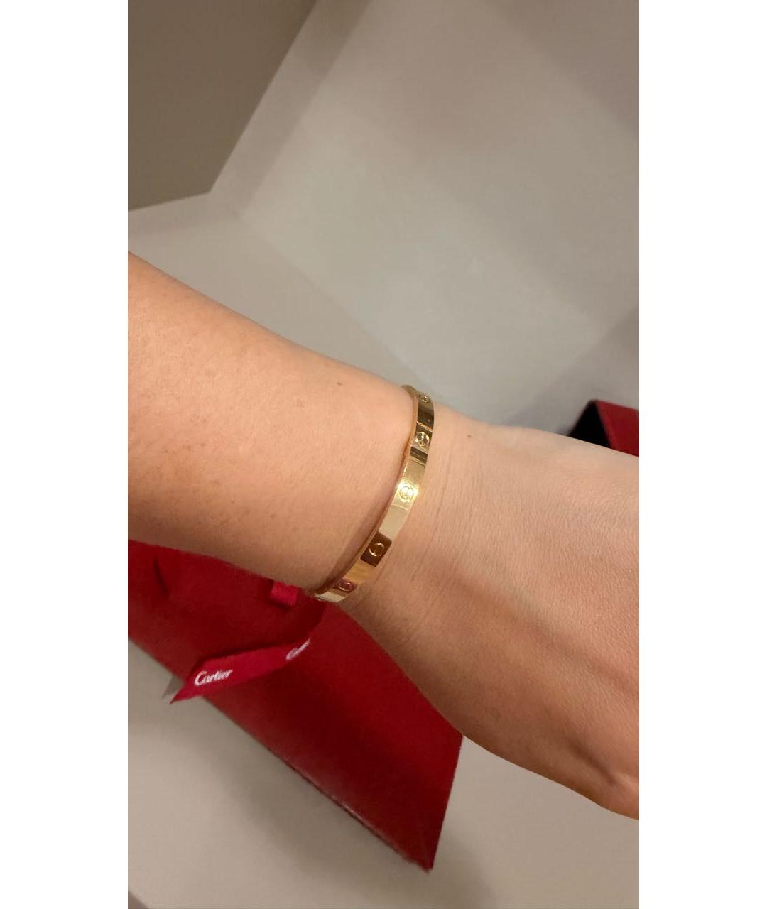 CARTIER Золотой браслет из желтого золота, фото 5